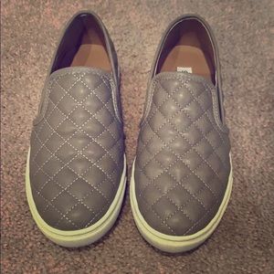 Steve Madden quilted slip on sneaker